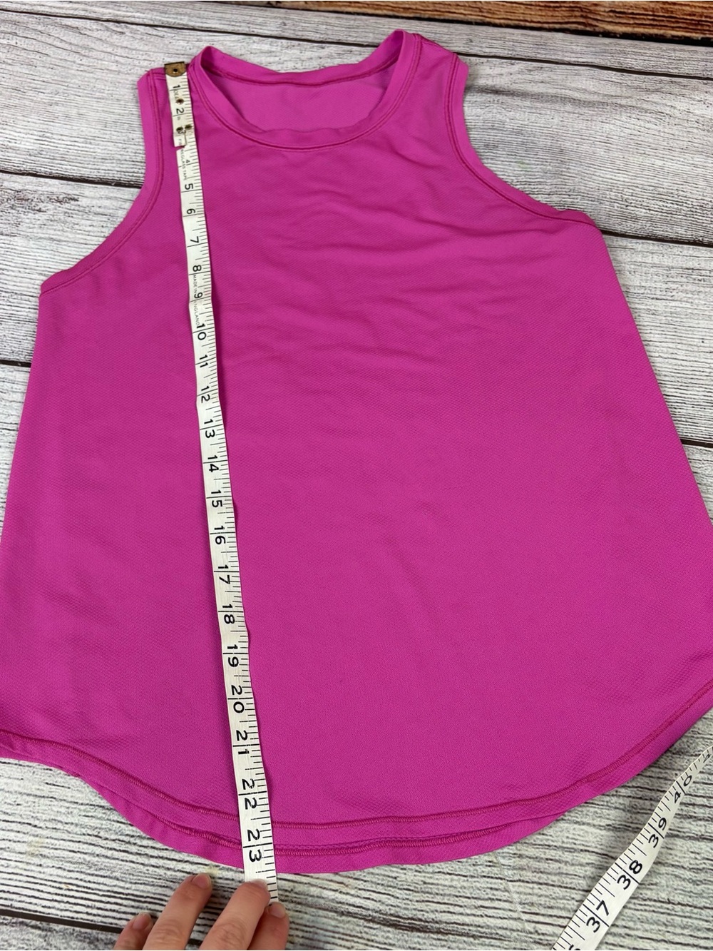 Lululemon High Neck Running and Training Tank Top Ripened Raspberry - Picture 8 of 8